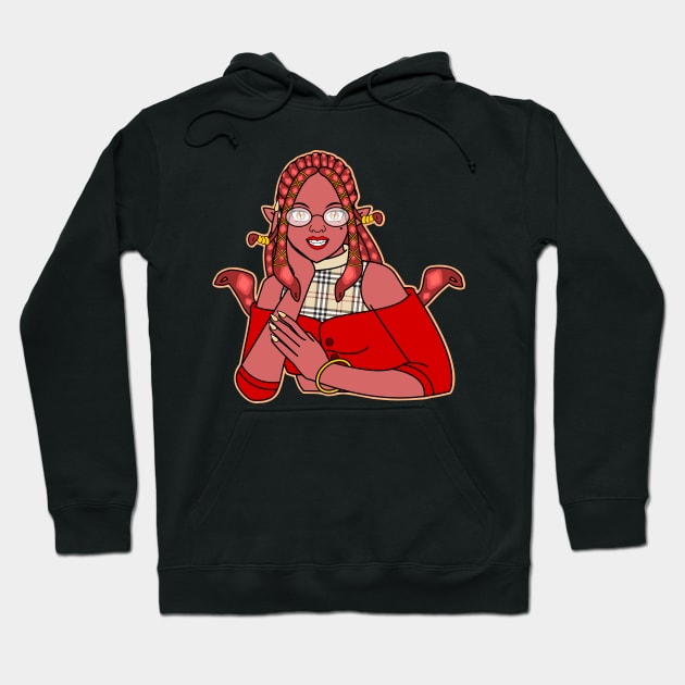 Medusa the Cunning Queen Hoodie by CoreyUnlimited